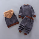Conjunto Ursinho Baby (Camisa + Calça + BRINDE Colete de Lã)