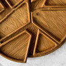 Tramezza™ – Bandeja Decorativa em Madeira Premium Feita à Mão