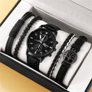Relógio Luxury Geneva + 3 Pulseiras Brinde