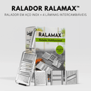 Rala MAX™ - Ralador Em Aço Inox + 4 Lâminas + Brinde Exclusivo