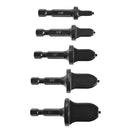 Kit de Brocas Expansoras de Tubo - Aço de Alto Carbono