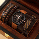 Relógio Luxury Geneva + 3 Pulseiras Brinde